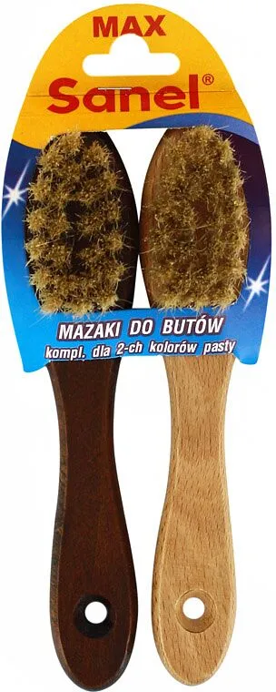 Shoe brush "Sanel" 2pcs