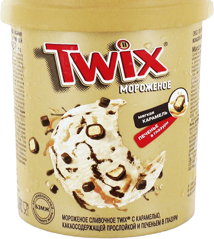 Creamy ice cream "Twix" 265g
