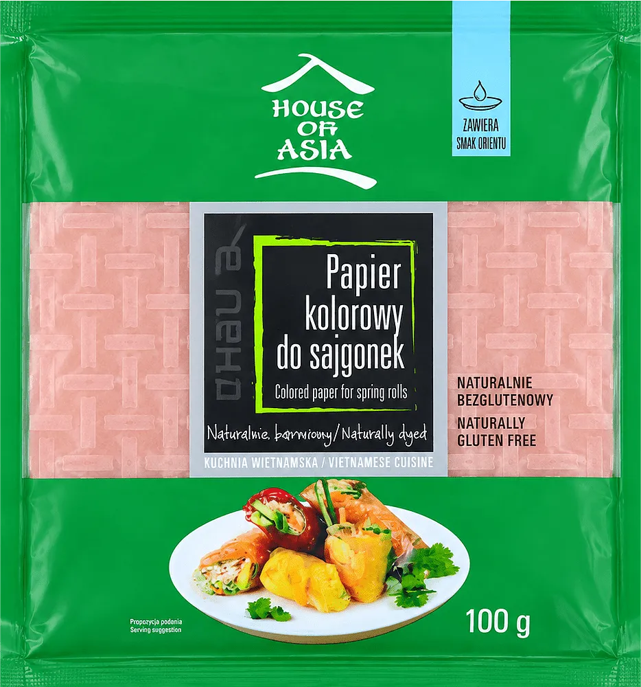 Բրնձի թերթիկներ «House of Asia Colored» 100գ
