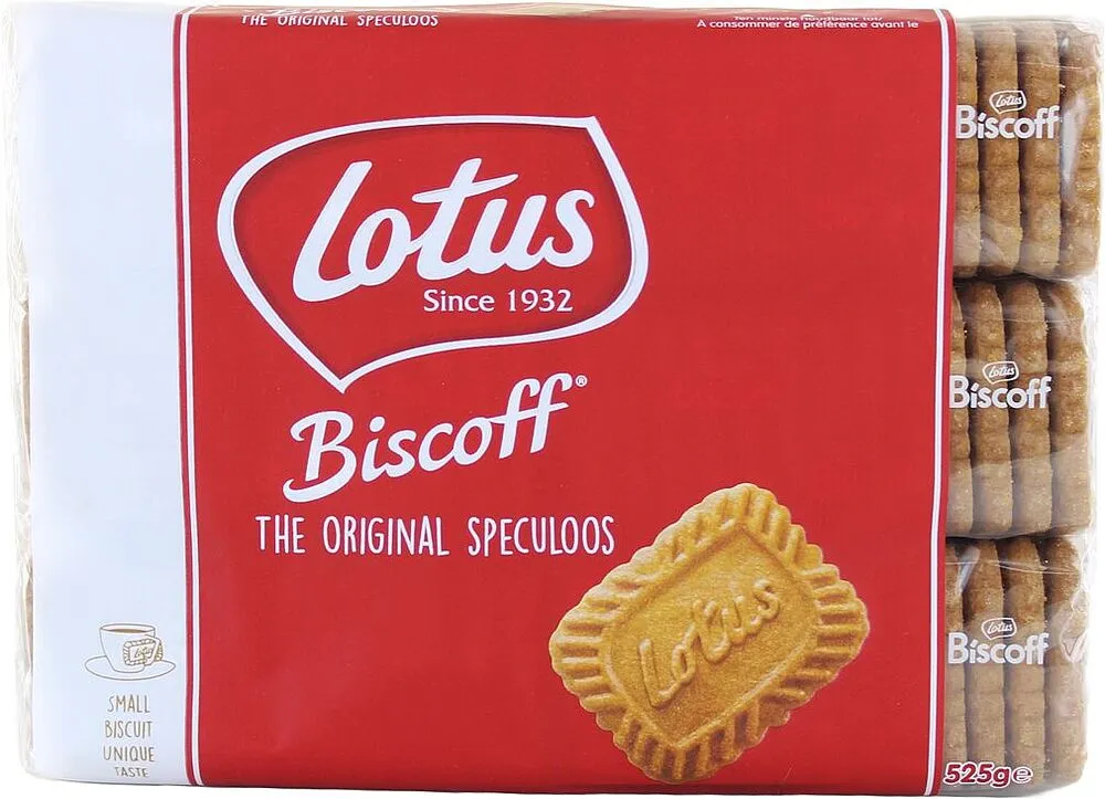 Caramel cookies "Lotus Biscoff Original" 525g
