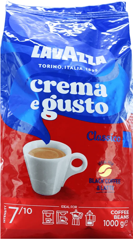 Coffee beans "Lavazza Crema e Gusto Classico" 1000g