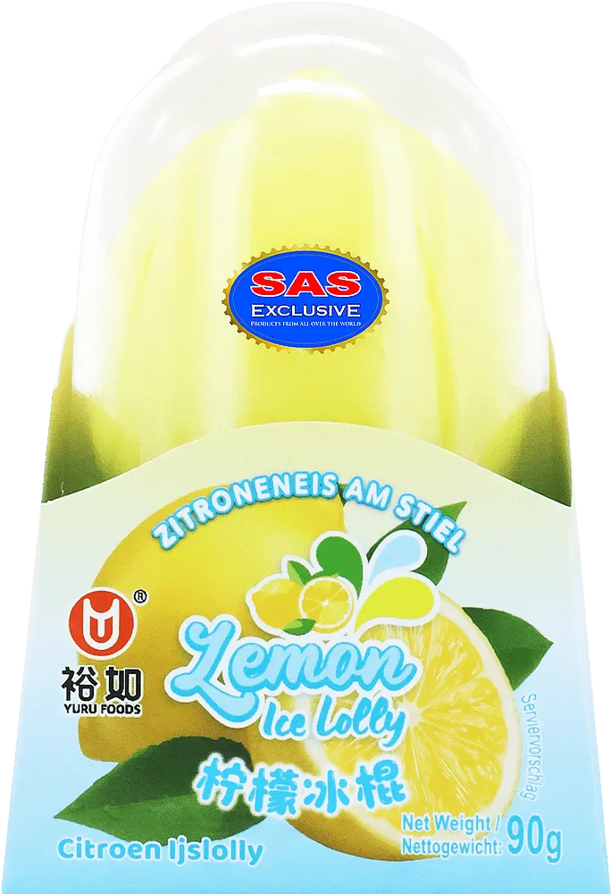 Lemon ice-cream "Yuru Foods Lemon Ice Lolly" 90g
