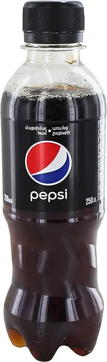 Զովացուցիչ գազավորված ըմպելիք «Pepsi Black» 0.25լ