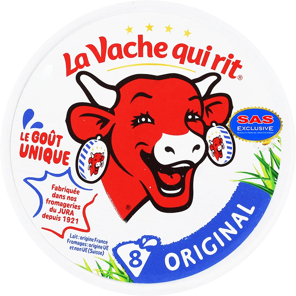 Original processed cheese "La Vache Qui Rit Original" 8*16g
