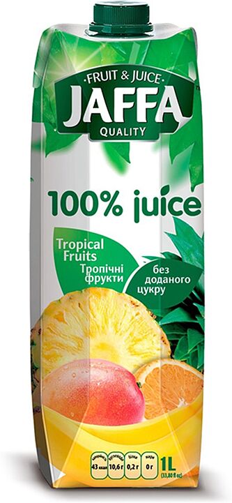 Nectar "JAFFA Selecte Fruit &Juice" 1l Tropical fruits