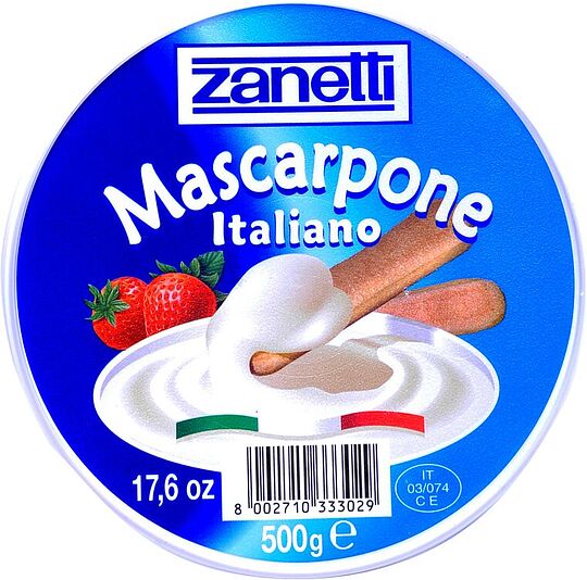Mascarpone cheese   ''Zanetti'' 500g