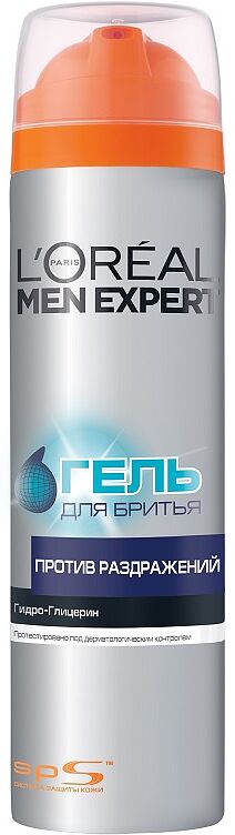 Shaving gel "L'oreal Men Expert" 200ml
