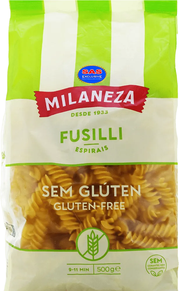 Corn pasta "Milaneza Fusilli" 500g