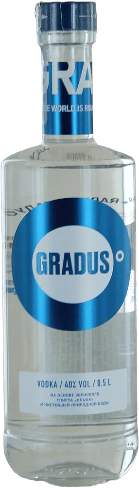 Vodka "Gradus" 0.5l
