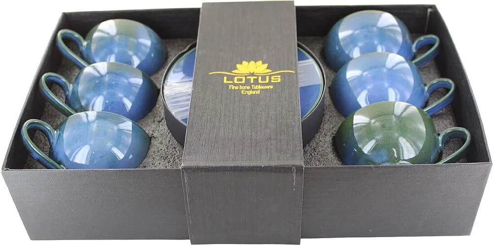 Glass "Lotus" 6 pcs
