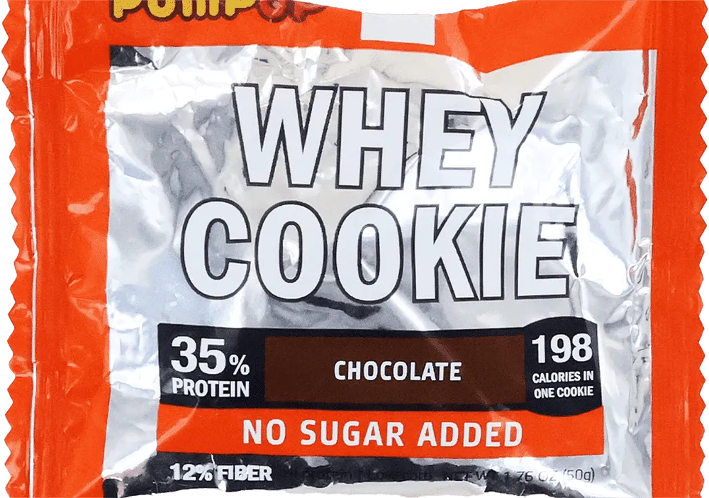 Թխվածքաբլիթ սպիտակուցային շոկոլադե «Pump Up Chocolate Whey Cookie» 50գ