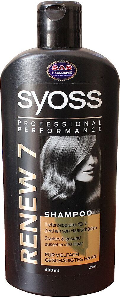 Shampoo "Syoss Professional Performance Renew" 400ml