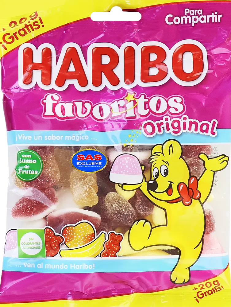 Դոնդողե կոնֆետներ «Haribo Favoritos Original» 170գ
