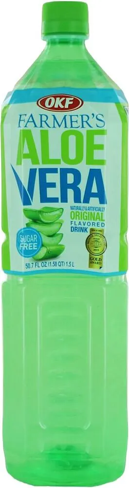 Aloe vera drink "OKF Farmer's Aloe Vera" 1.5l 
