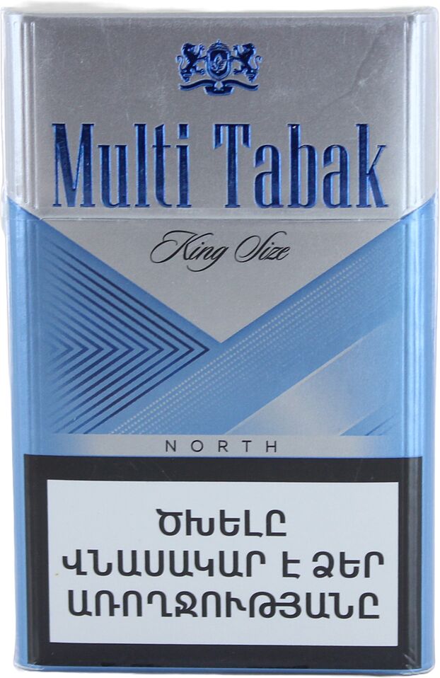 Cigarettes "Multi Tabak King Size North"
