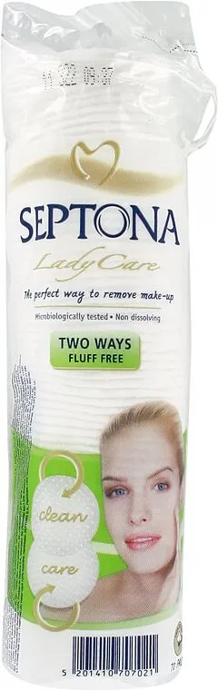 Cotton pads "Septona Lady Care" 70 pcs