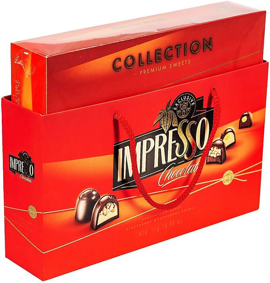Chocolate candies collection "Impresso" 424g