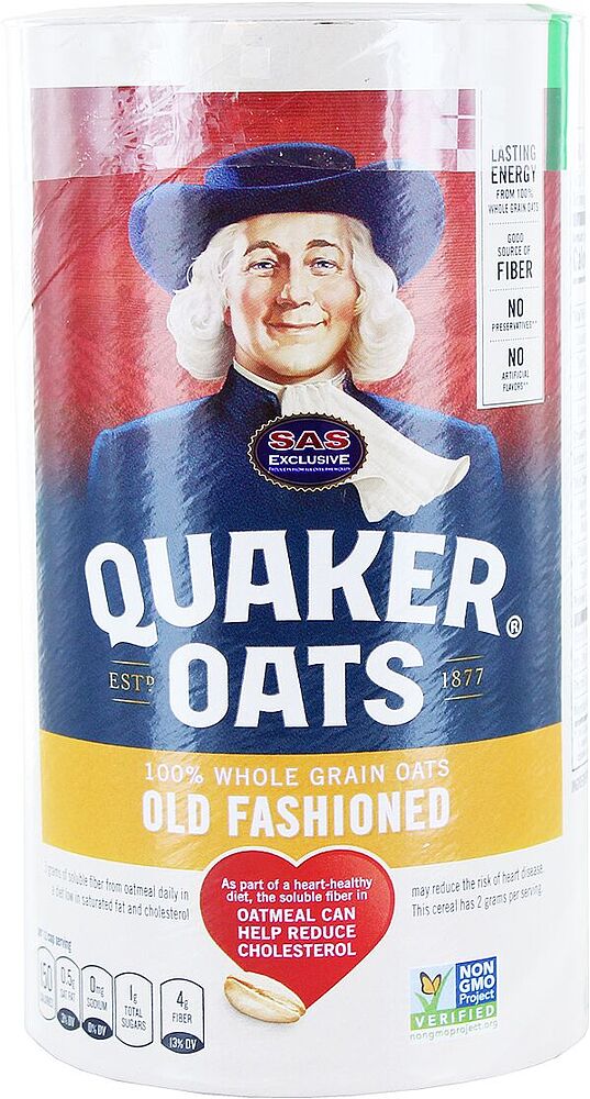 Oat flakes "Quaker" 510g