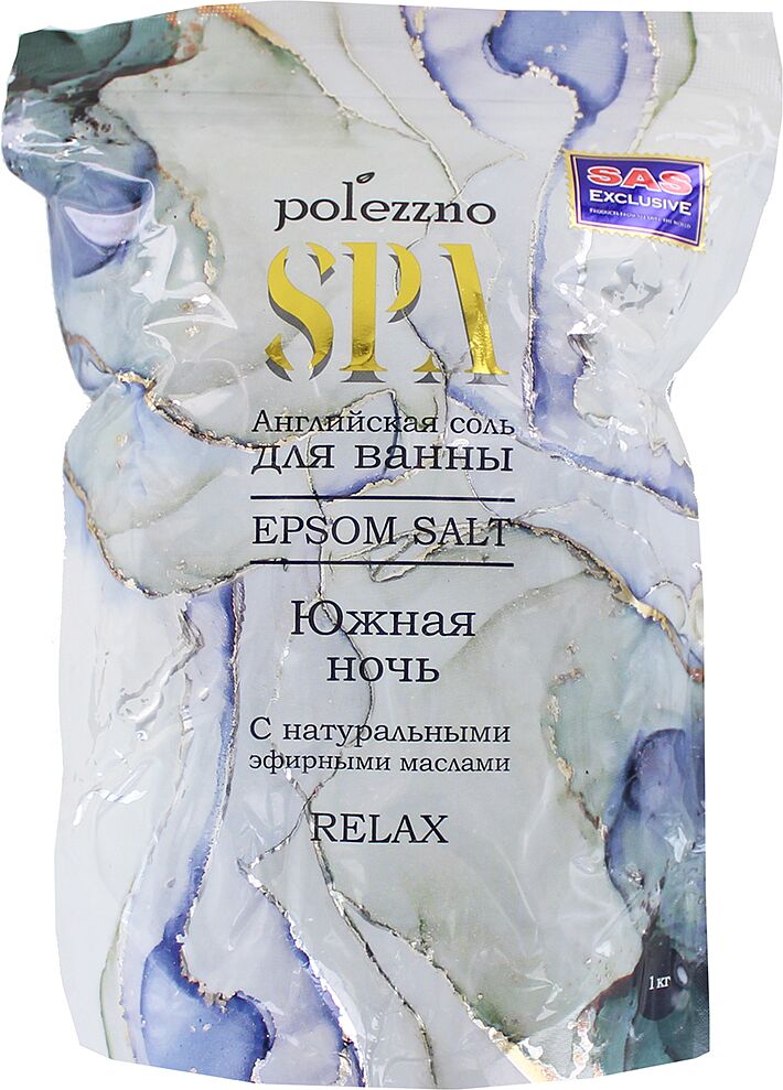 Соль для ванны "Polezzno SPA" 1кг