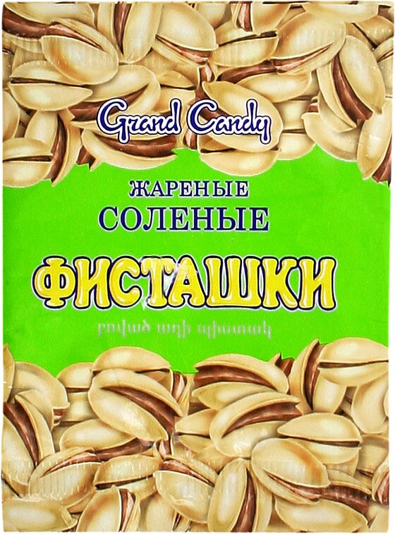 Salty pistachios "Grand Candy" 40г