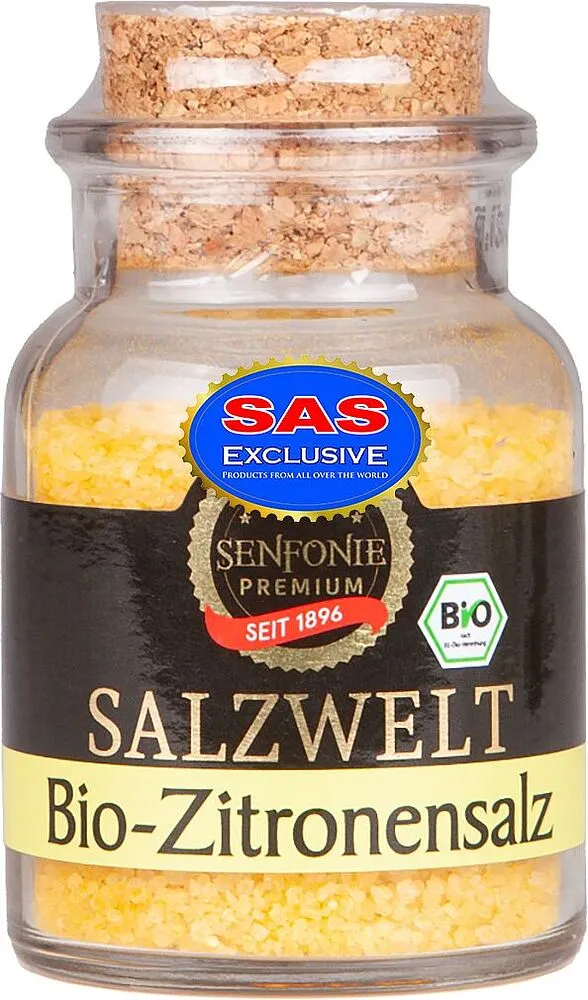 Lemon salt "Senfonie Bio" 160g
