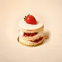 Pastry “SAS Sweet Victoria” with strawberry