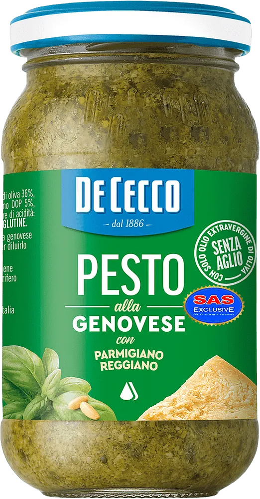 Սոուս պեստո «De Cecco Pesto alla Genovese» 190գ