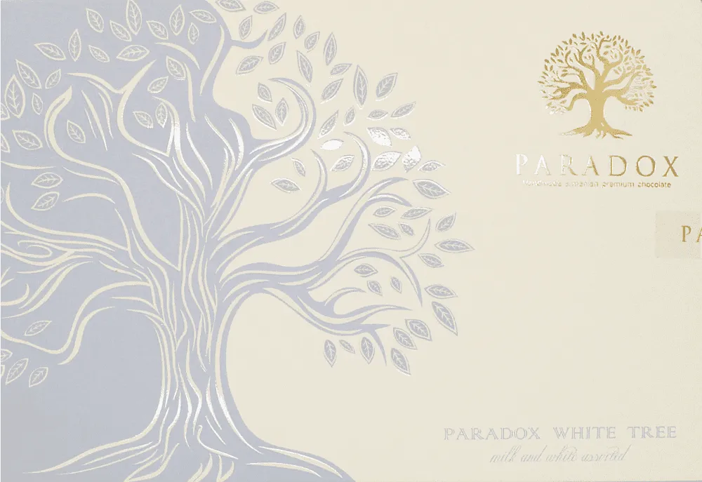 Chocolate candies collection "Paradox White Tree" 135g ±10%

