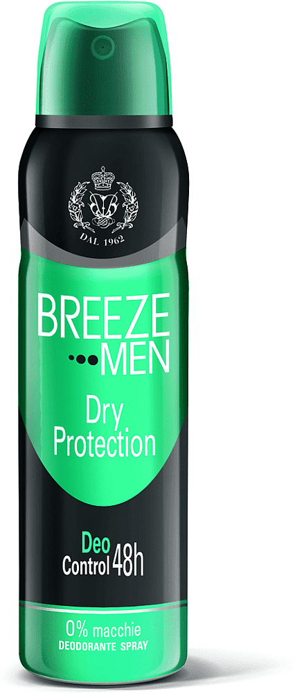Дезодорант аэрозольный "Breeze Men Dry Protection" 150мл