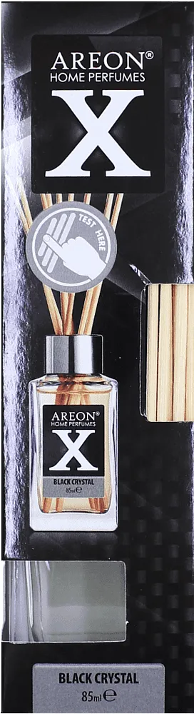 Air freshener & rattan sticks "Areon Black Crystal" 85ml
