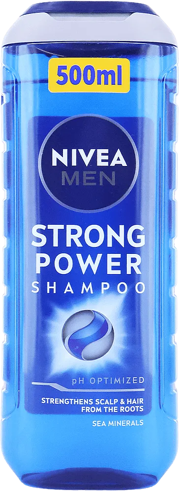 Շամպուն «Nivea Men Strong Power» 500մլ