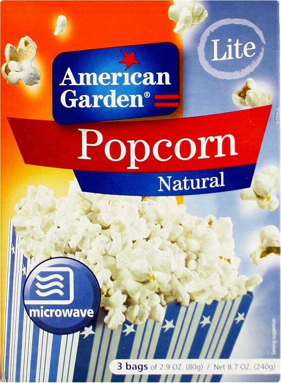 Popcorn "American Garden Light"  240g  