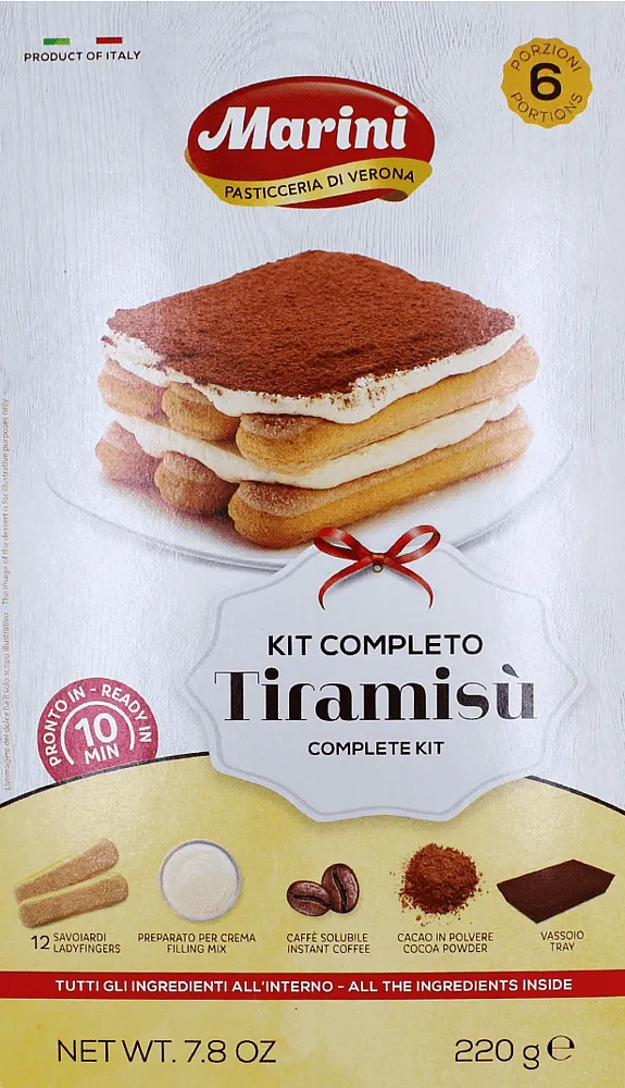 Tiramisu making kit "Marini Kit Completo" 220g

