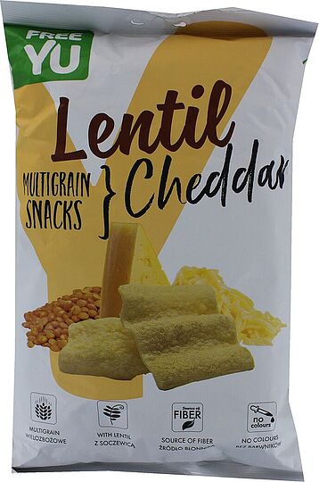 Lentil & cheddar chips 
