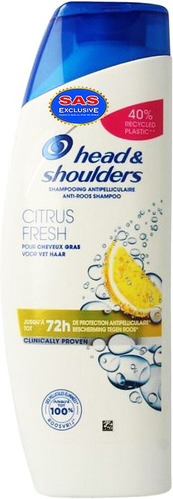 Shampoo "Head & Shoulders Citrus Fresh" 285ml
