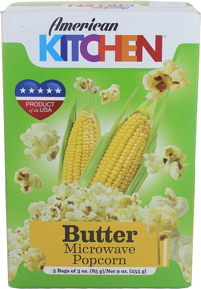 Popcorn "American Kitchen" 3*85g