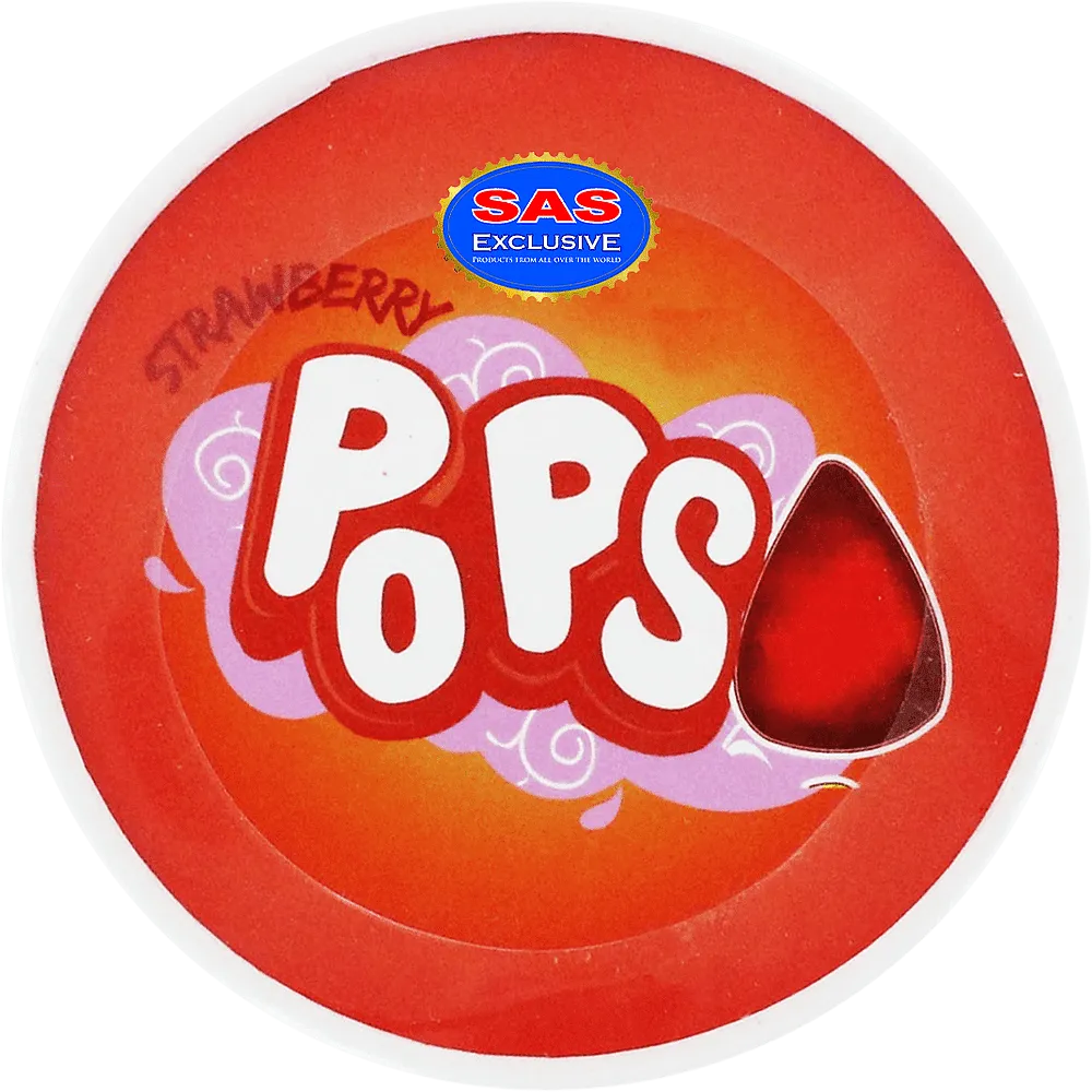 Պաղպաղակ ելակի «Pops Strawberry» 140մլ