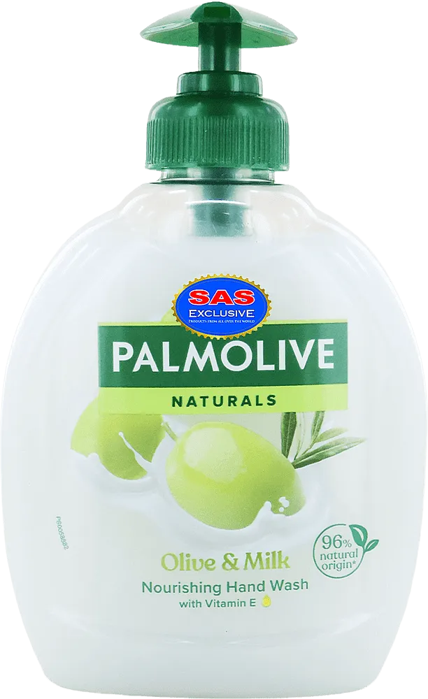 Հեղուկ օճառ «Palmolive Naturals Olive & Milk» 300մլ