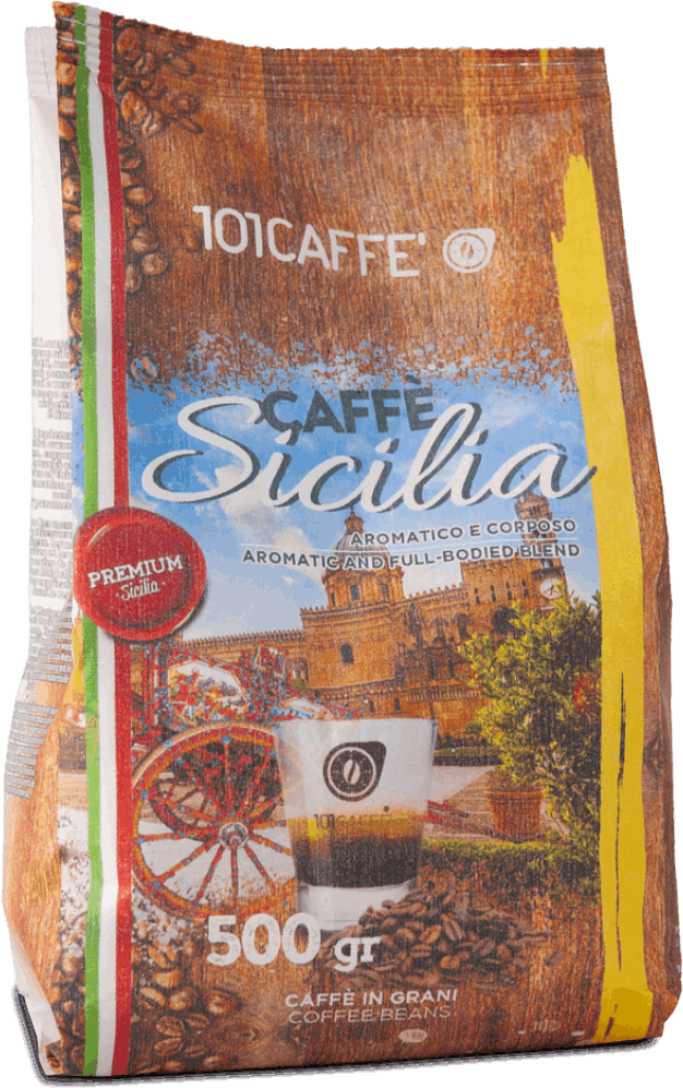 Кофе в зернах "Sicilia" 500г
