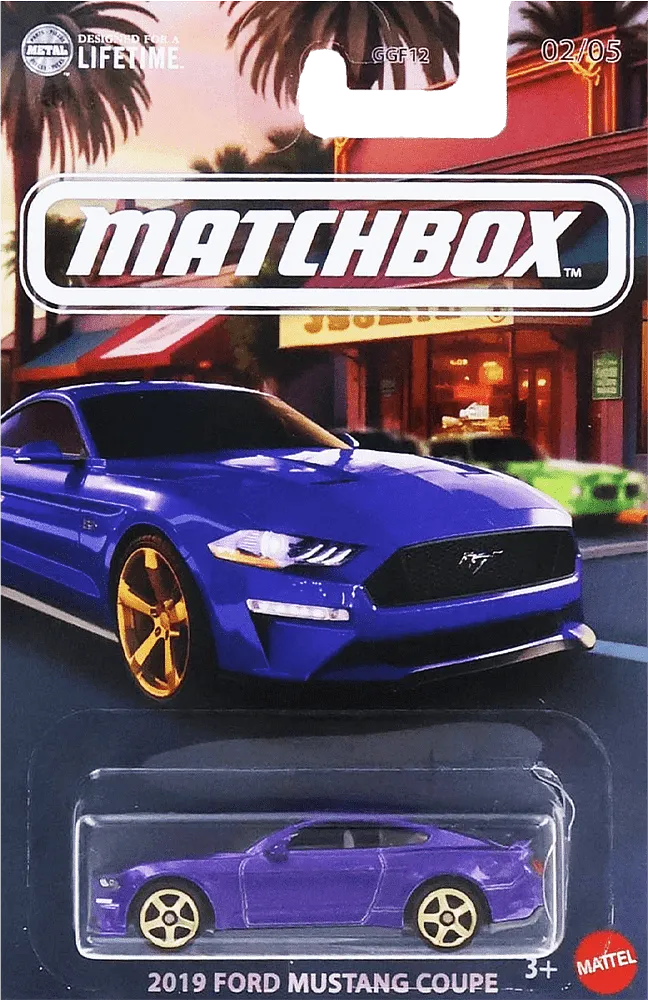 Խաղալիք-ավտոմեքենա «Matchbox 2019 Ford Mustang Coupe»