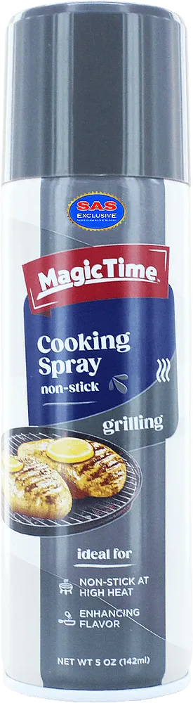 Vegetable oil-spray "Magic Time Cooking Spray Grilling" 142ml