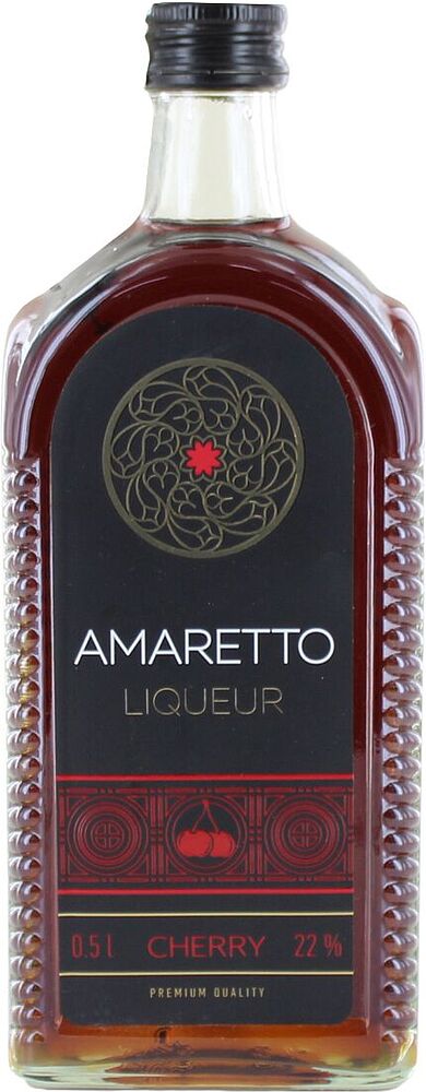 Liqueur "Amaretto Cherry" 0.5l