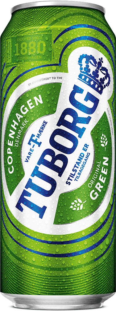 Beer "Tuborg Green"  0.5l 