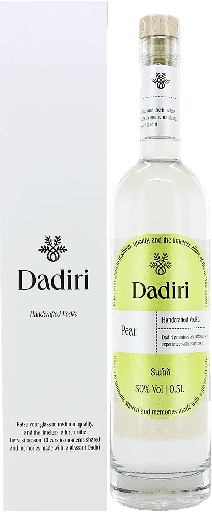 Pear vodka "Dadiri" 0.5l
