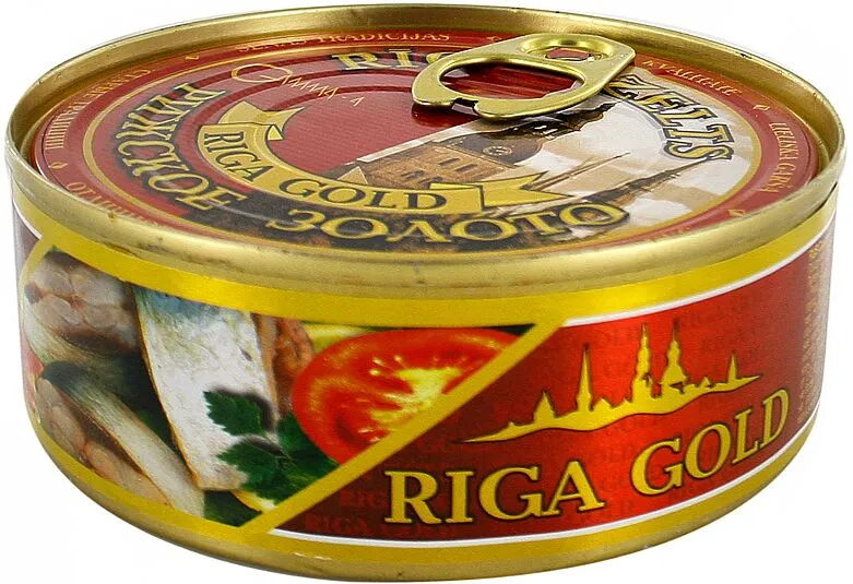Sardine in tomato sauce "Riga gold" 240g