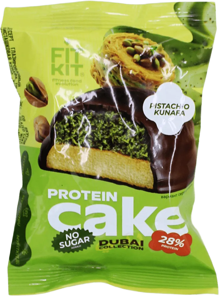 Protein dessert with pistachio & kunafa filling "Fit Kit Dubai" 50g