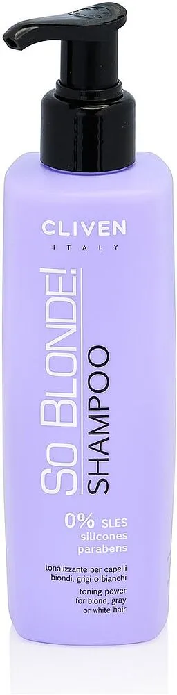 Shampoo "Cliven So Blonde" 250ml

