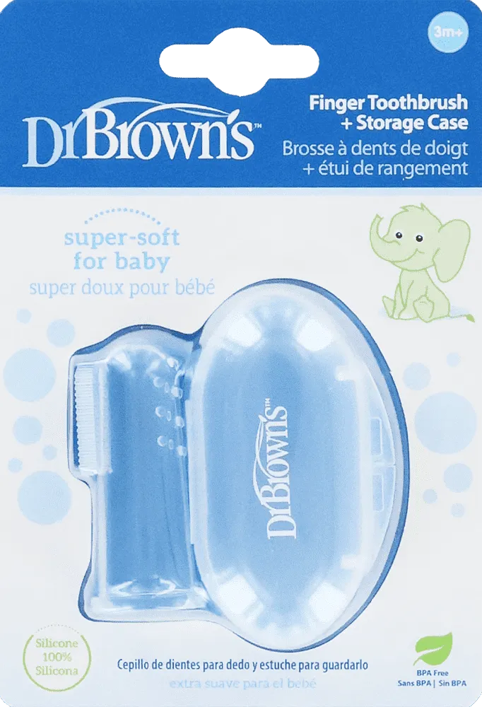 Խոզանակ սիլիկոնե մանկական «DrBrowns» 
