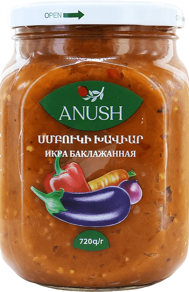Eggplant caviar "Anush" 720g
