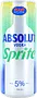Alcoholic drink with lime & lemon flavour "Absolut Sprite" 250ml